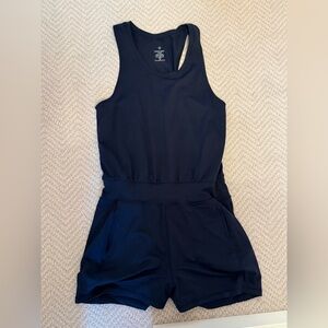 Sweaty Betty Womens' Navy Athletic Romper- size Medium